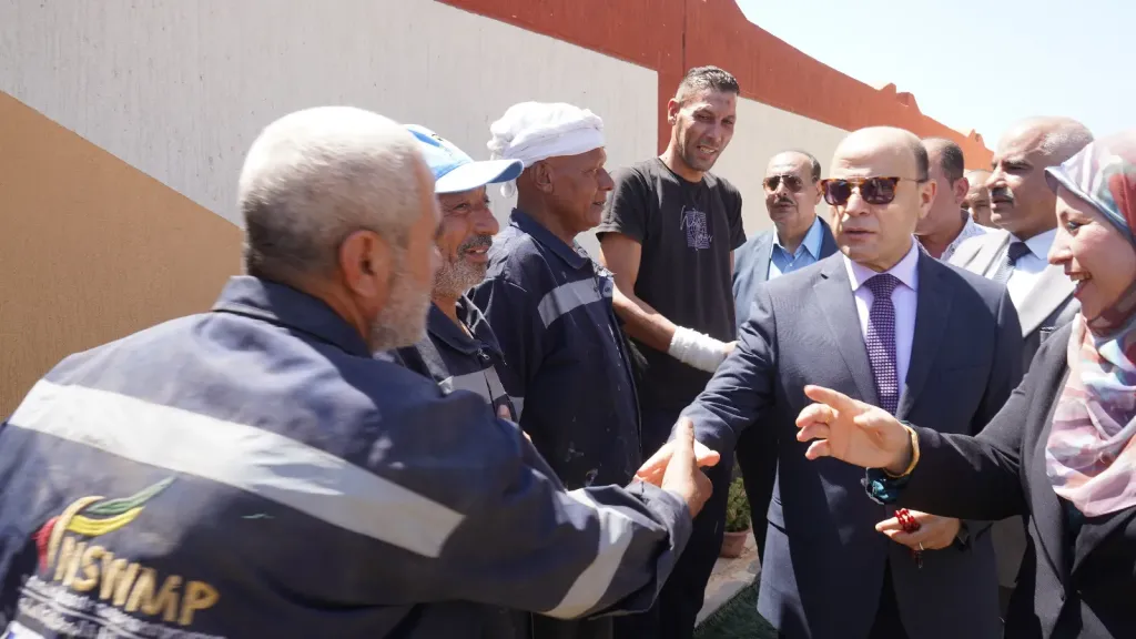 جانب من الزيارة