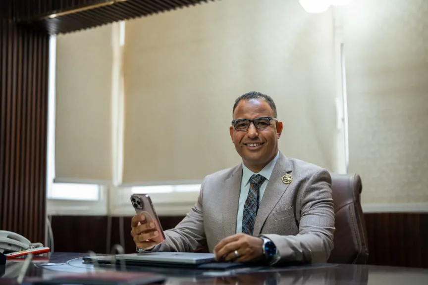 الحسيني أحمد عضو الامانة المركزية لحزب مستقبل وطن 