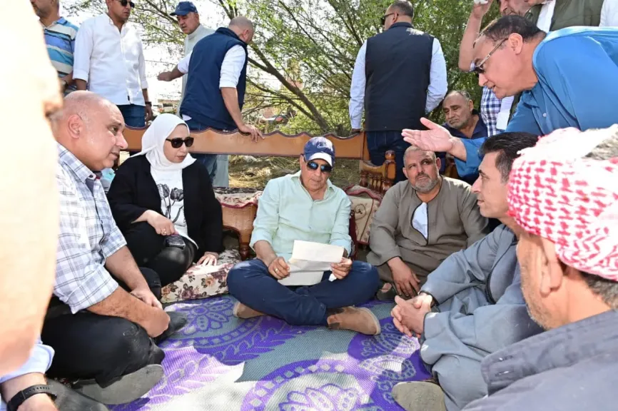جانب من الزيارة