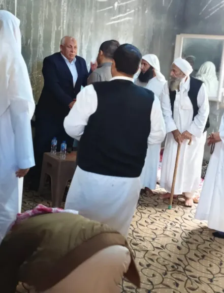 جانب من العزاء