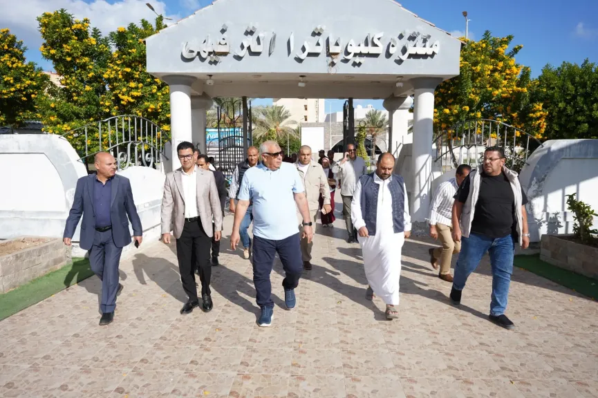 جانب من الزيارة